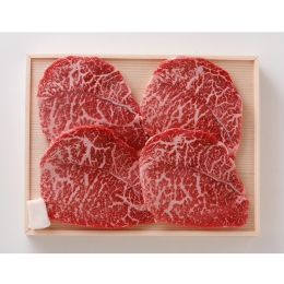 【肉処　うえ田】広島牛ももステーキ　１００ｇ×４　※オーダーカットギフト掲載商品