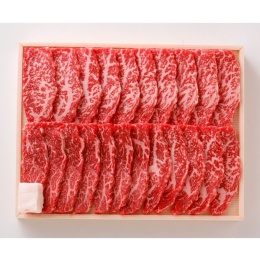 【牛処　うえ田】広島牛バラカルビ焼肉400ｇ