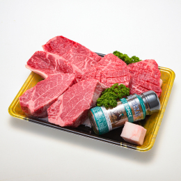 広島牛稀少部位ステーキ（ヒレ肉《シャトーブリアン》・もも肉《イチボ・ランプ》）