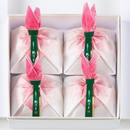 【菓匠 清閑院】桃清香　４個入