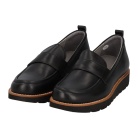 【…AshiOtO】軽量ローファーシューズ ブラック