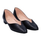 【eizo】柔らかローヒールパンプス ブラック