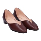 【eizo】柔らかローヒールパンプス ブラウン