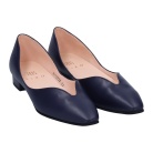 【eizo】柔らかローヒールパンプス ネイビー