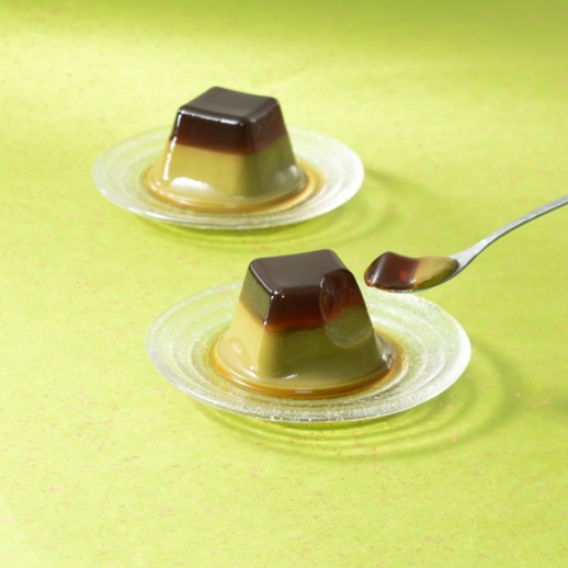 鶴屋吉信】黒糖わらび抹茶プリン 9個入 - 福屋オンラインストア