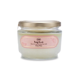 【SABON】ボディスクラブS（320g）グリーン・ローズ