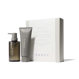 【THREE】エッセンシャルセンツ モイスチャライジング ヘア リチュアル セット　