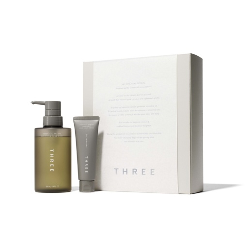 ♥THREE 　コスメ　14点セット THREE】エッセンシャルセンツ ハンドケア セット 01 - 福屋