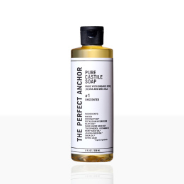 【ザ・パーフェクトアンカー】ピュア カスチールソープ#1 アンセンティッド（香り無し 236ml）