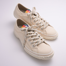 【スピングル】折り鶴再生スニーカーSP1005キナリ