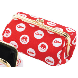 カープ がま口ポーチ 赤