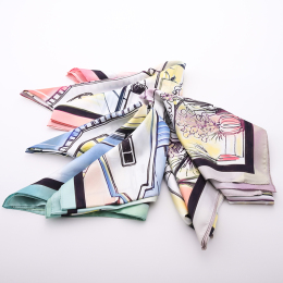 【銀座かねまつ】スカーフ K2-K22403