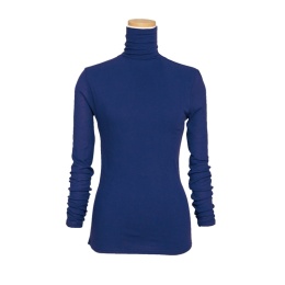 【天使の綿シフォン】ハイネック長袖（1重袖）マルセイユ