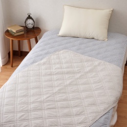 【大津コーポレーション】サッカー地　さらっと敷きパッド