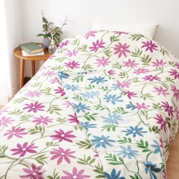 【大津コーポレーション】シビラ　ガーゼ掛けふとんカバー　カンポ