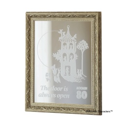 【ムーミン80周年限定】壁掛けインテリアミラー