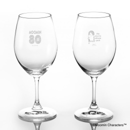 【ムーミン80周年限定】ワイングラスペア
