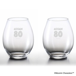 【ムーミン80周年限定】ワインタンブラー　ペア