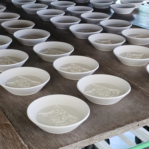 RE′DE′STU（リ・デ・スタ）】フォトリアル醤油皿-enman- - 福屋