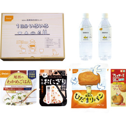 【尾西食品】長期保存食セット　1日分いろいろ