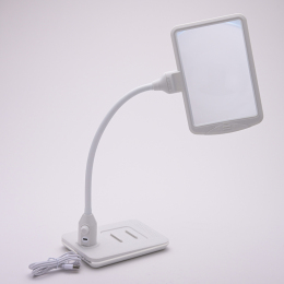 【共栄プラスチック】LEDスタンドライトルーペ