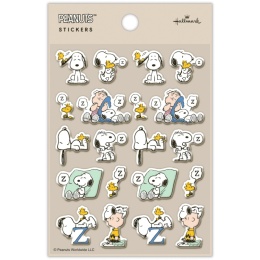 スヌーピー REST 休む【Peanuts All Good／ぷっくり素材シール】