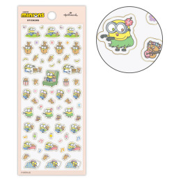 ミニオンズ ボブ＆ティム【フチドリシール】