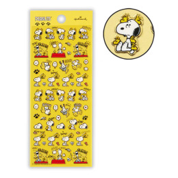 スヌーピー 仲良しウッドストックⅡ【フチドリシール】