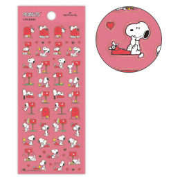 スヌーピー てがみ【フチドリシール】