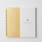 【歴清社】箔のスケッチブック　金＊真鍮箔