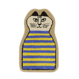 【リサラーソン】ダイカットマット　ミンミ　ブルー