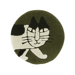 【リサラーソン】チェアパッド　ハチワレマイキー