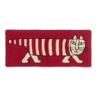 【リサラーソン】ロングマット　クラシックマイキー　120cm　レッド