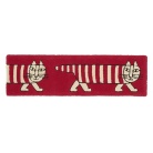 【リサラーソン】ロングマット　クラシックマイキー　180cm　レッド