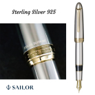 【セーラー万年筆】プロフィット21 スターリングシルバー925 万年筆 中字