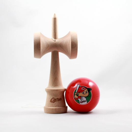 カープけん玉「夢心」赤 - 福屋オンラインストア