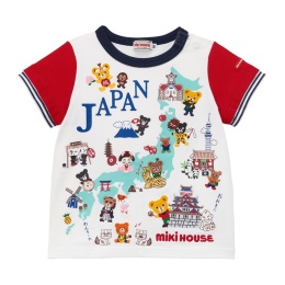 【ミキハウス】ご当地Ｔシャツ☆JAPAN