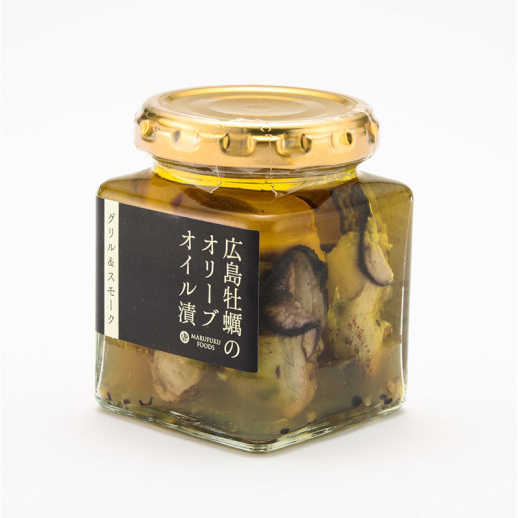 「丸福食品」広島牡蠣のオリーブオイル漬 グリル＆スモーク