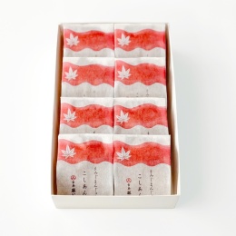 【藤い屋】 もみじまんじゅう（こしあん） ８個入