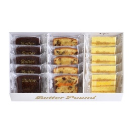 【ユーハイム】純正バターパウンドケーキ（15個入）