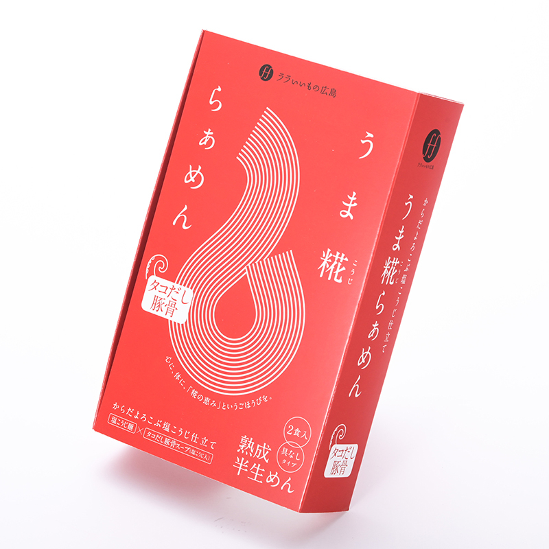 「うま糀らぁめん」タコだし豚骨（2食入）