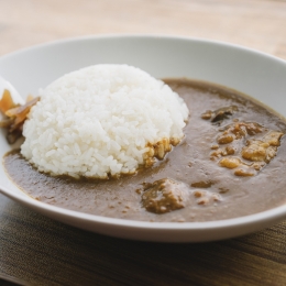 【しまcafe きたたに】きたたに牛すじカレー