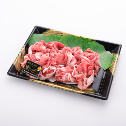 【肉の匠いとう】黒豚切り落とし 300g～