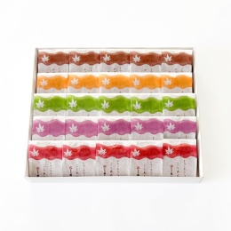 【藤い屋】もみじまんじゅう五種詰合せ　２５個入