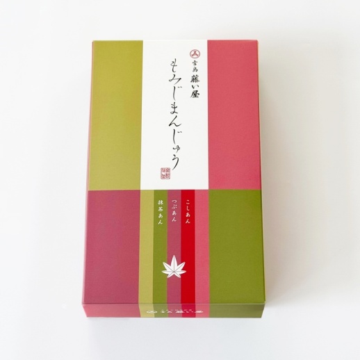 藤い屋】もみじまんじゅう三種詰合せ 8個入 - 福屋オンラインストア