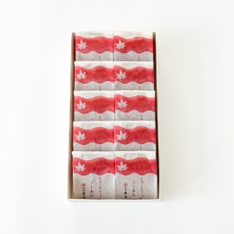 藤い屋】もみじまんじゅう五種詰合せ8個入 - 福屋オンラインストア