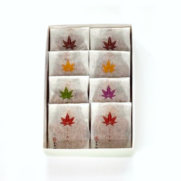 【藤い屋】もみじまんじゅう五種詰合せ８個入