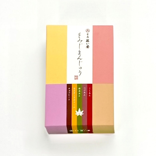 藤い屋】もみじまんじゅう五種詰合せ8個入 - 福屋オンラインストア
