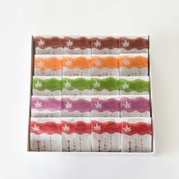 【藤い屋】もみじまんじゅう五種詰合せ２０個入