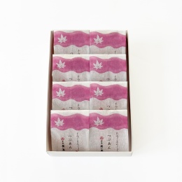 【藤い屋】もみじまんじゅう粒あん８個入